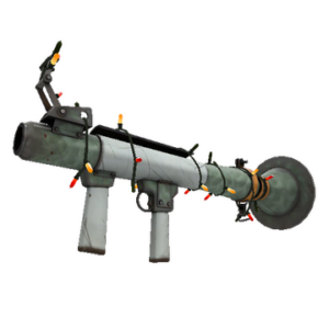 Festivized Aqua Marine Rocket Launcher