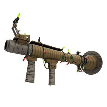 Festivized Bamboo Brushed Rocket Launcher