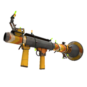 Festivized Cream Corned Rocket Launcher (Well-Worn)