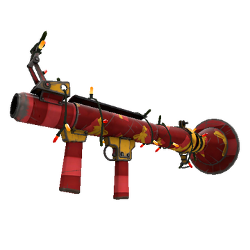 Festivized Gift Wrapped Rocket Launcher