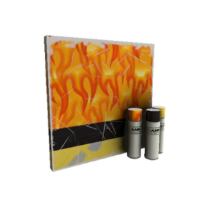 Fire Glazed War Paint