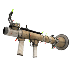 Strange Unusual Festivized Professional Killstreak Cardboard Boxed Rocket Launcher (Well-Worn)