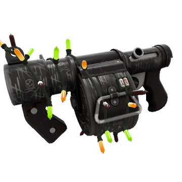 Strange Unusual Festivized Professional Killstreak Kill Covered Stickybomb Launcher (Field-Tested)