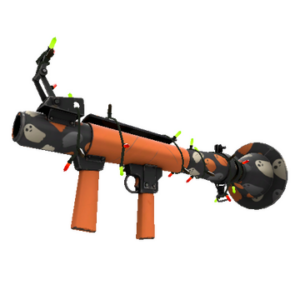 Strange Unusual Festivized Simple Spirits Rocket Launcher (Minimal Wear)