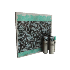 Unusual Broken Bones War Paint (Well-Worn)