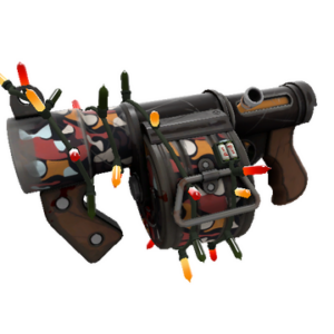 Unusual Festivized Carpet Bomber Stickybomb Launcher (Field-Tested)