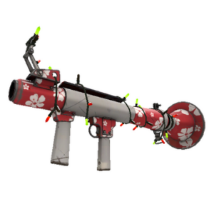 Unusual Festivized Professional Killstreak Bloom Buffed Rocket Launcher (Field-Tested)
