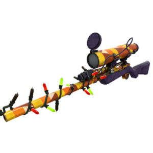Unusual Festivized Professional Killstreak Candy Coated Sniper Rifle (Minimal Wear)
