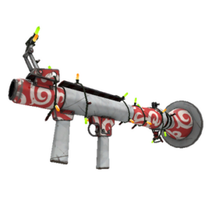 Unusual Festivized Professional Killstreak Frost Ornamented Rocket Launcher (Field-Tested)
