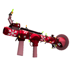 Unusual Festivized Snowflake Swirled Rocket Launcher (Factory New)