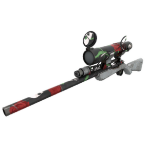 Unusual Professional Killstreak Death Deluxe Sniper Rifle (Well-Worn)