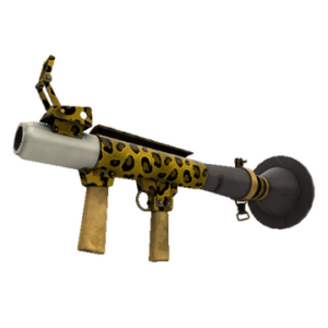 Unusual Professional Killstreak Leopard Printed Rocket Launcher (Minimal Wear)