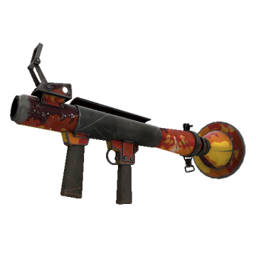 Unusual Professional Killstreak Organ-ically Hellraised Rocket Launcher (Well-Worn)