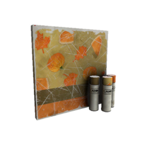 Unusual Pumpkin Pied War Paint (Well-Worn)